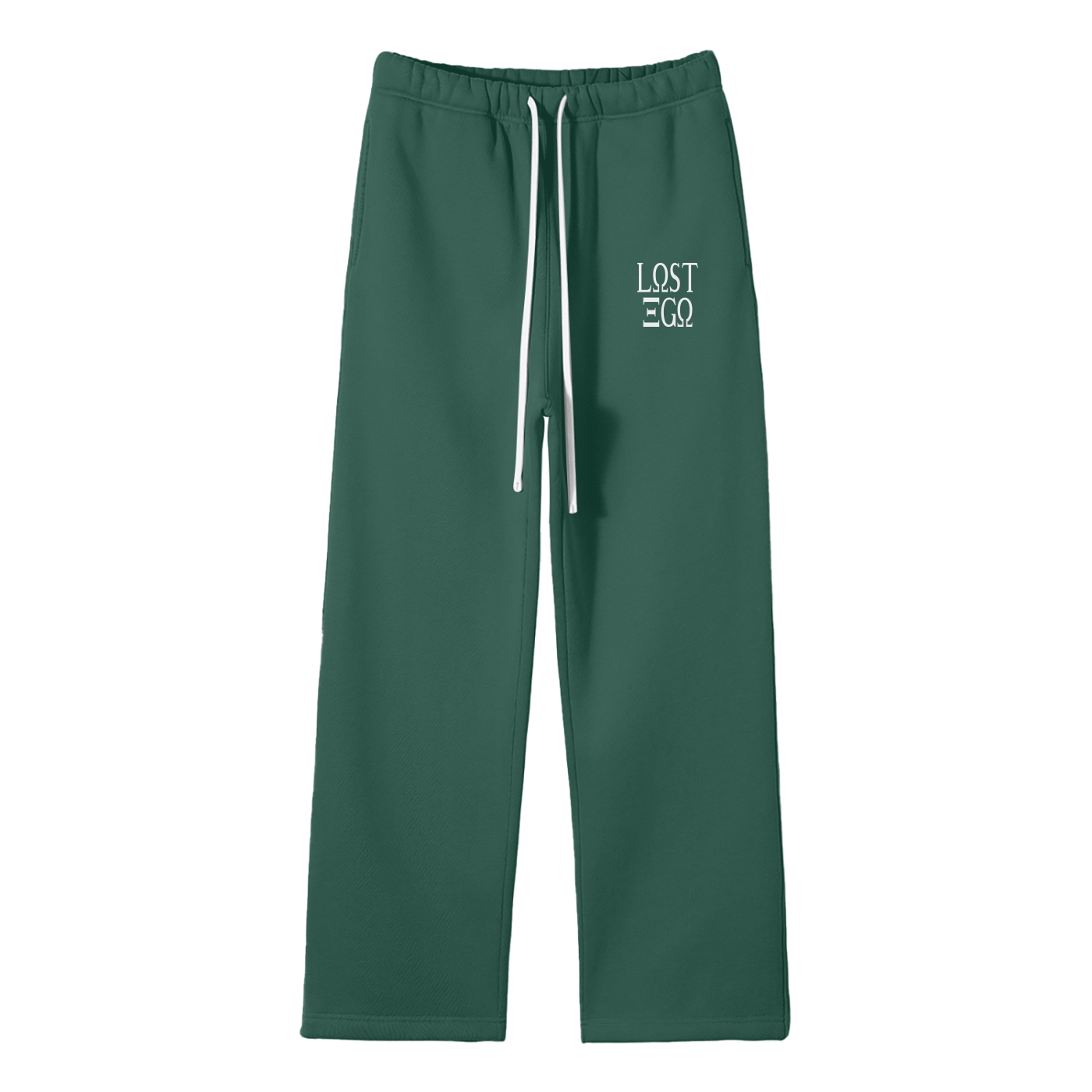 Lost Ego Streetwear Unisex Fleece Straight Leg Pants