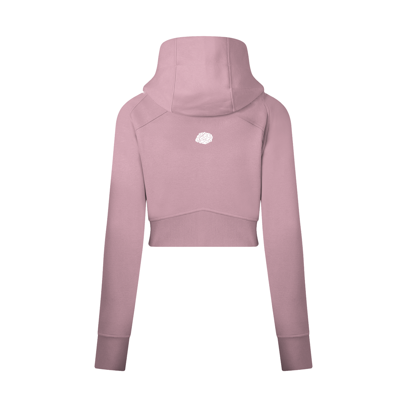 Women’s Cropped Zip-Through Hoodie