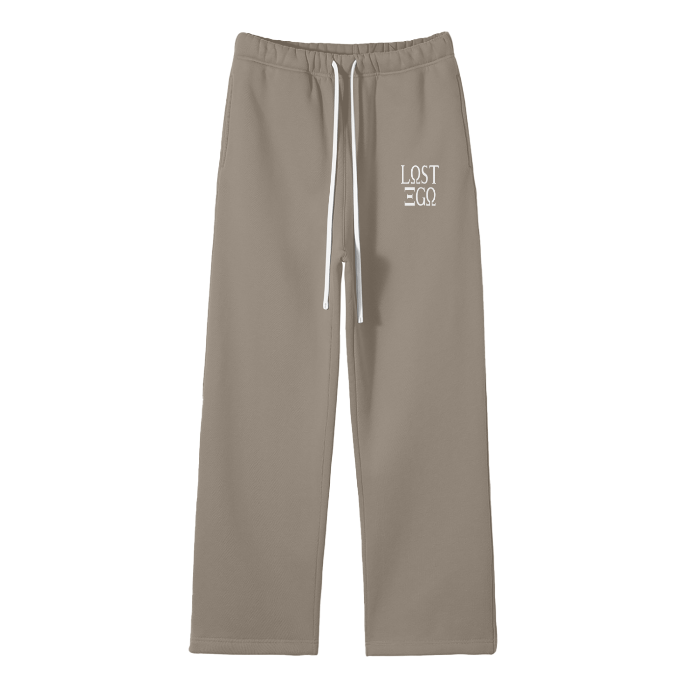 Lost Ego Streetwear Unisex Fleece Straight Leg Pants