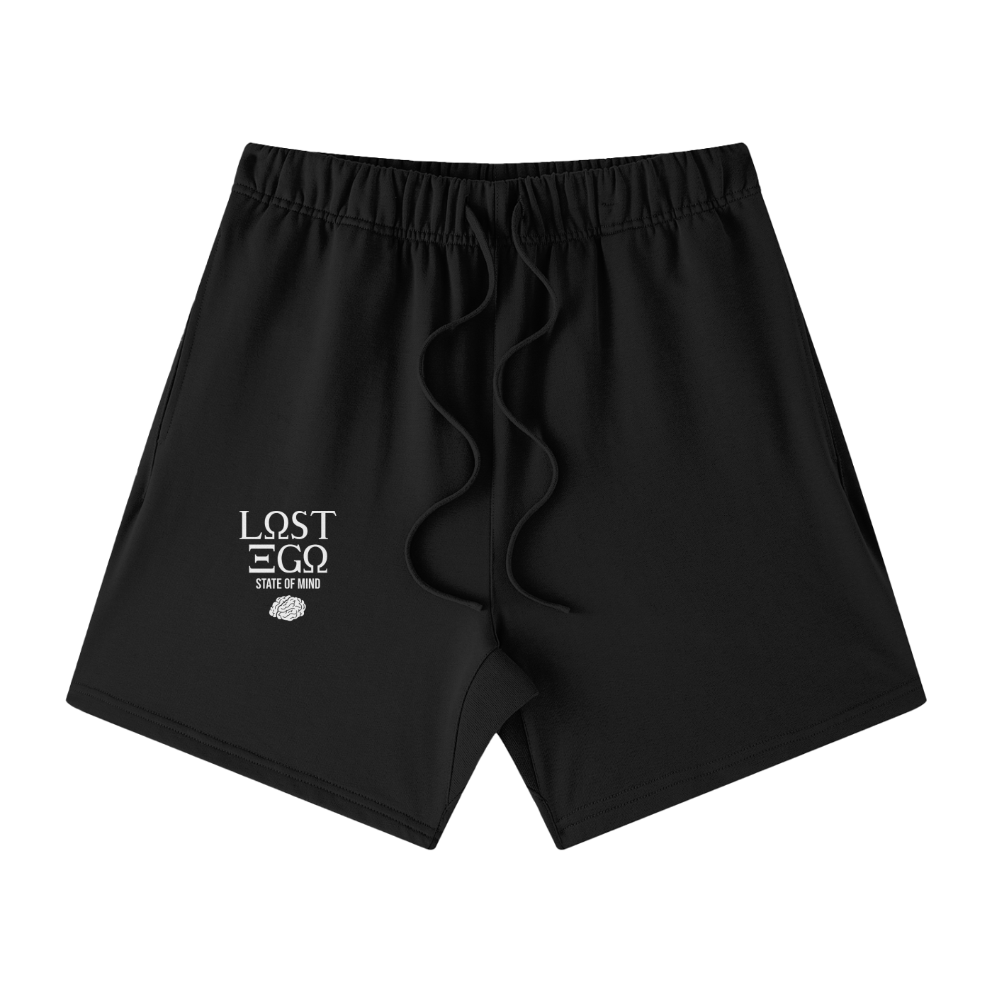 Lost Ego Unisex Loose Fit Shorts