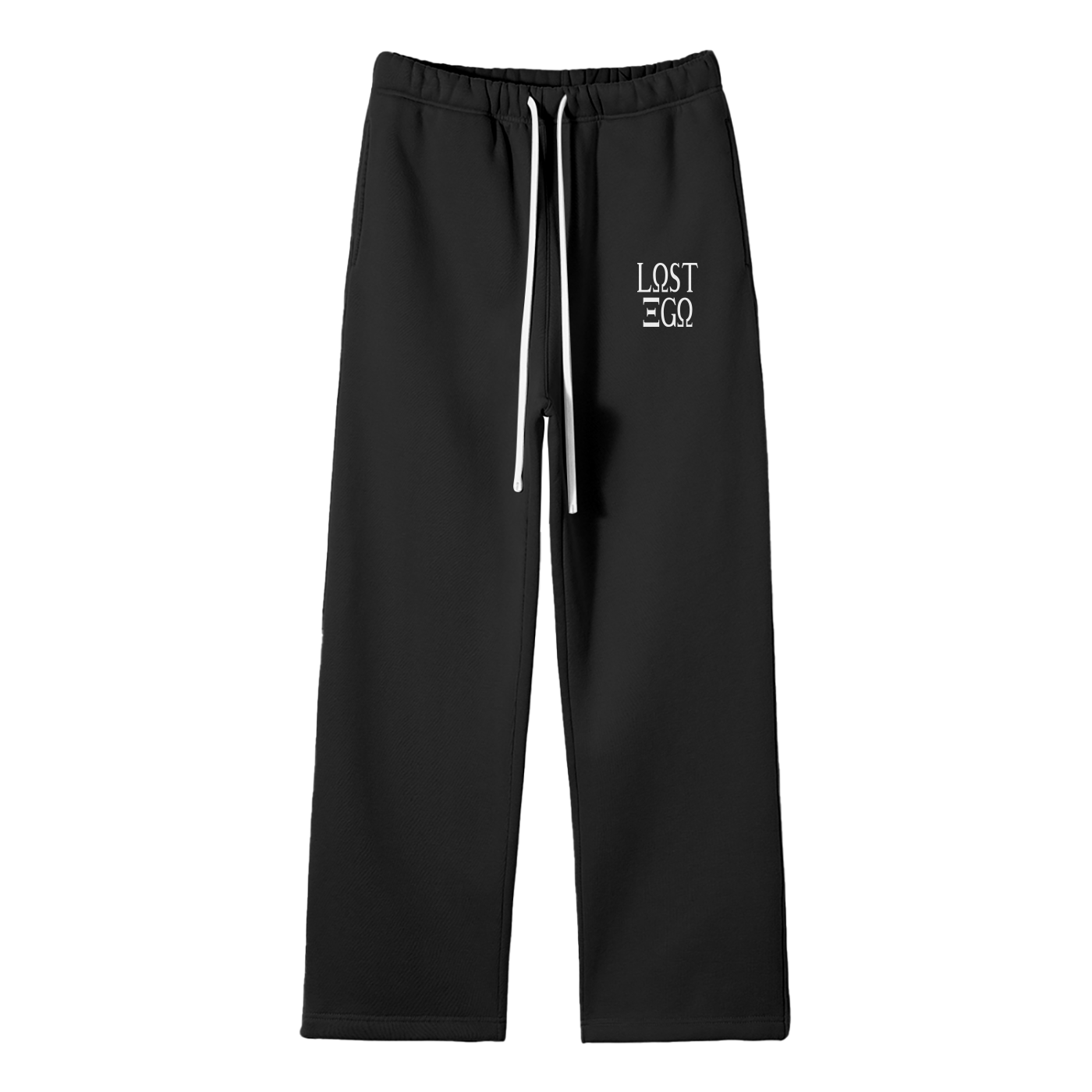 Lost Ego Streetwear Unisex Fleece Straight Leg Pants