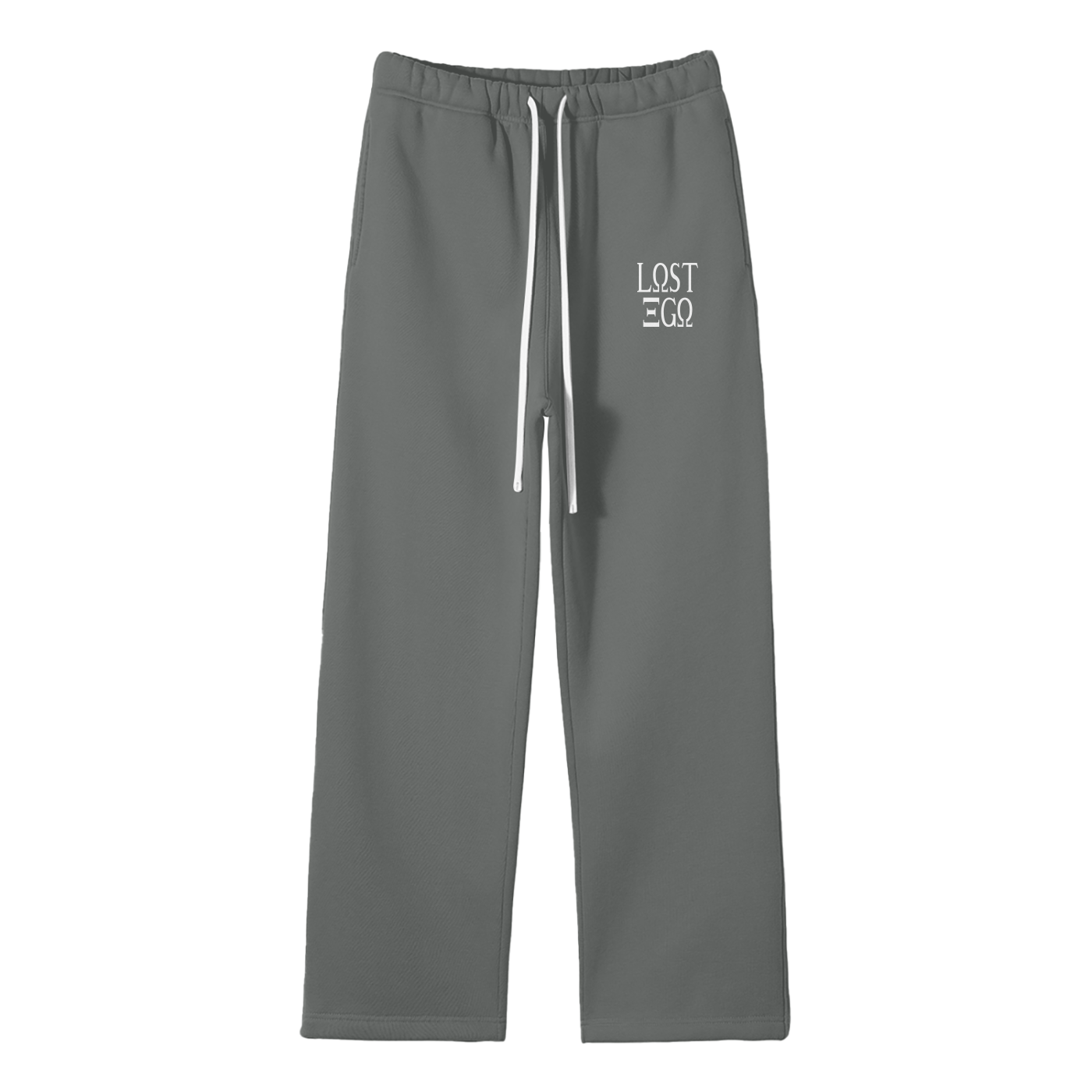 Lost Ego Streetwear Unisex Fleece Straight Leg Pants