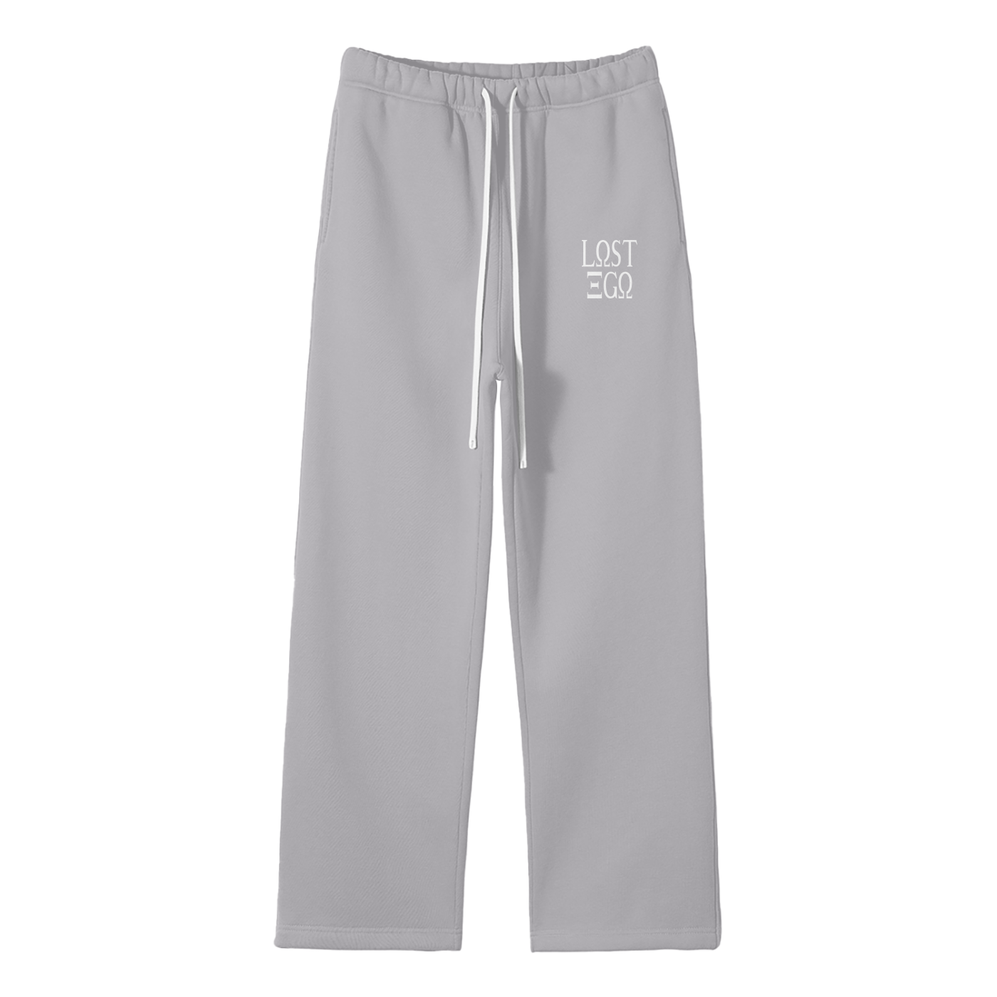 Lost Ego Streetwear Unisex Fleece Straight Leg Pants